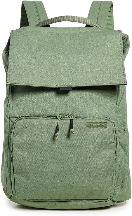 BREVITE The Daily Backpack, Green, One Size .